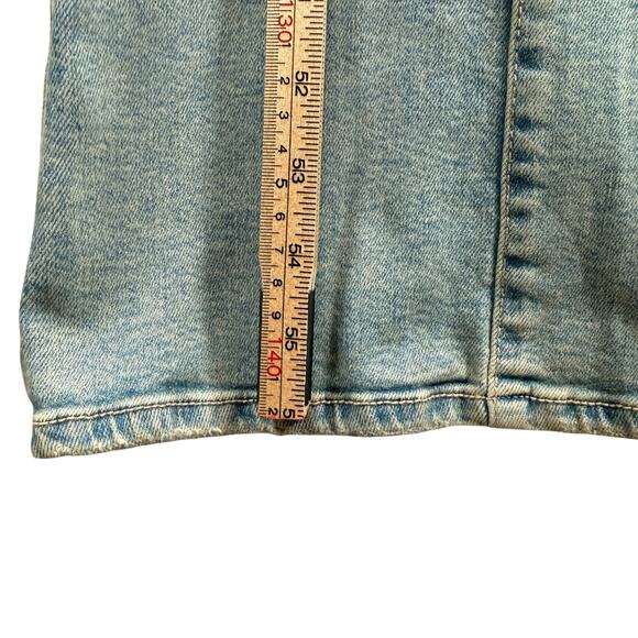 Zara Barbie Denim Jumpsuit | Light Wash Flared Leg Halter | Y2k Cowgirl | Small - Picture 8 of 8